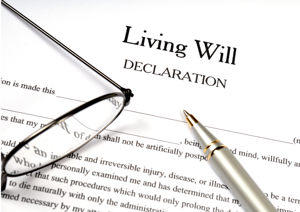 You yourself might be suffering from poor health. You can’t control what happens in the future to your body, but at least take the time today to control how you are going to respond to it by creating a living will.